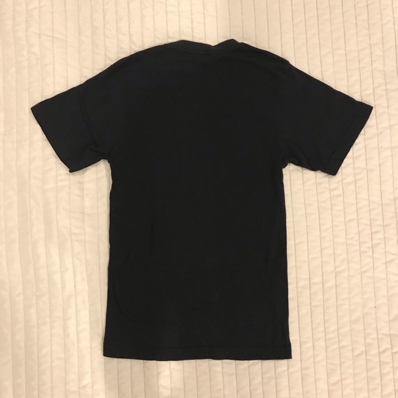 BDG black and grey ‘Baptized by fire’ tee shirt Size S Excellent used condition - Picture 9 of 11